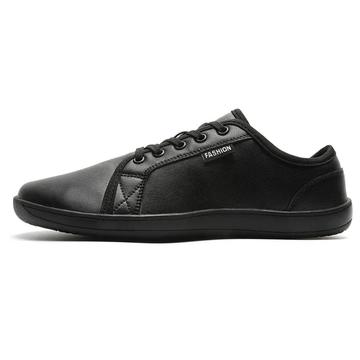 W&W Mode | Minimalistische Leder Barfußlaufschuhe