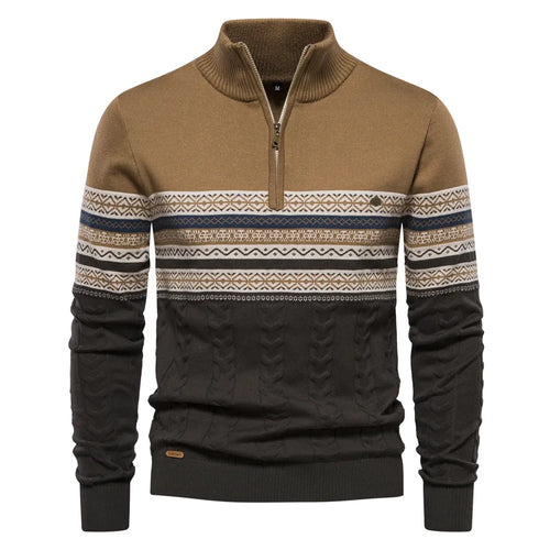 W&W Mode - Pullover mit Retro-Muster