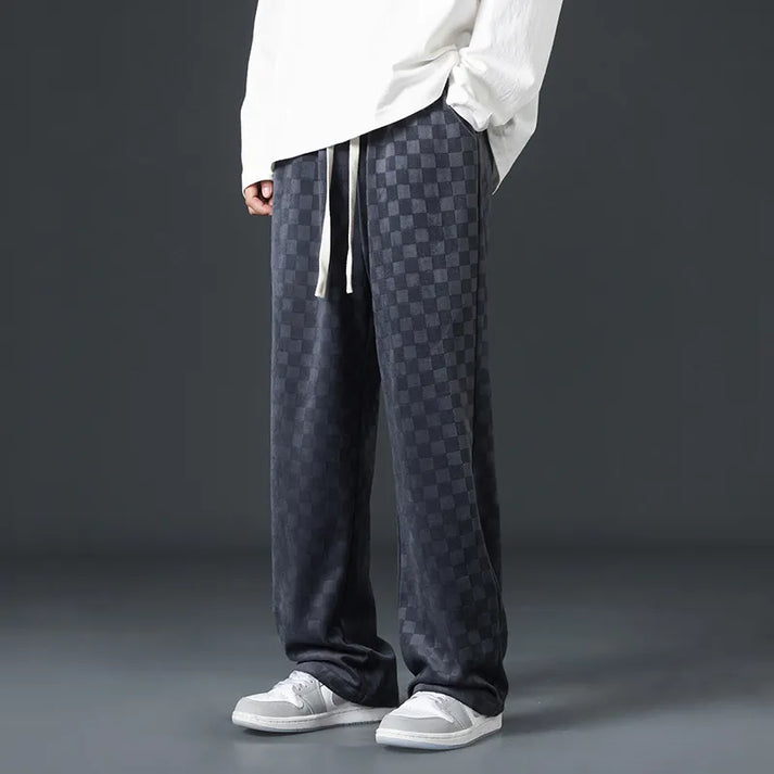 W&W Mode | Stylische Jogginghose Mit Karomuster