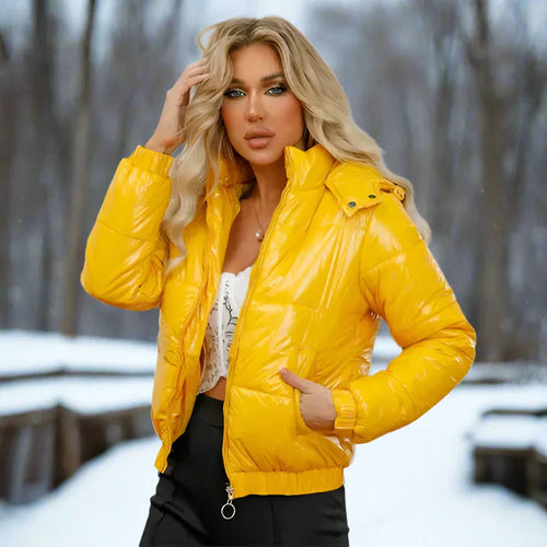 Damen Kapuzenjacke mit langen Ärmeln und praktischen Taschen
