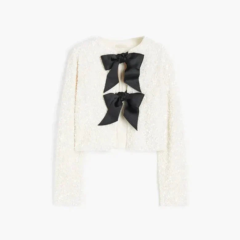 W&W Mode | Glitzernde Jacke Im Aktuellen Modestil