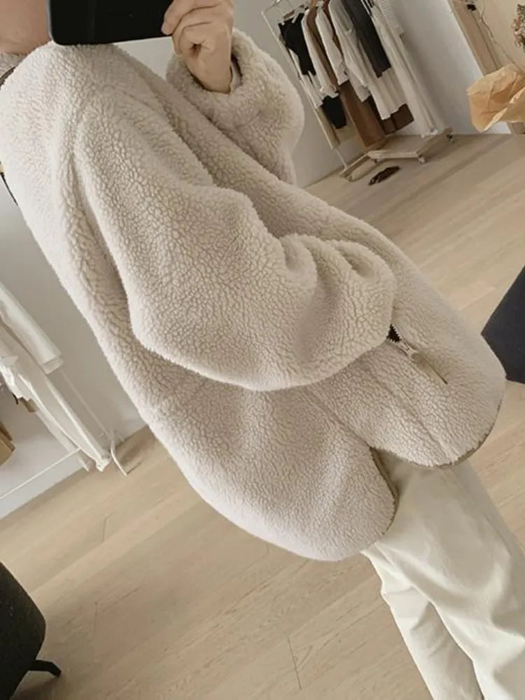 W&W Mode | Oversize Winterjacke in dicker Qualität