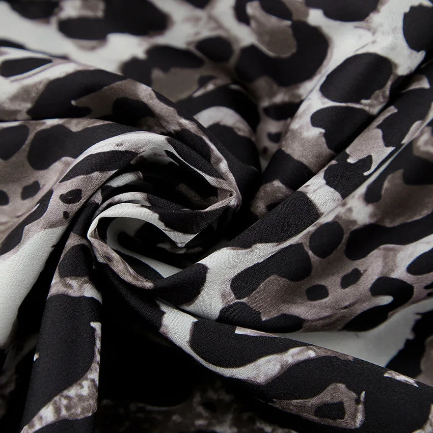 W&W Mode | Weite Hose mit Leopardenmuster