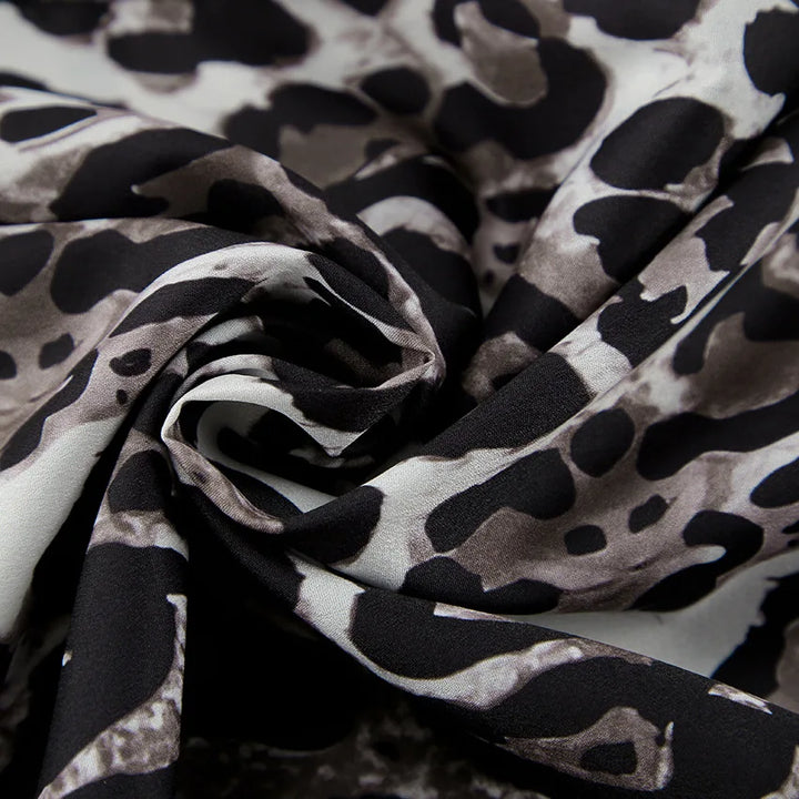 W&W Mode | Weite Hose mit Leopardenmuster