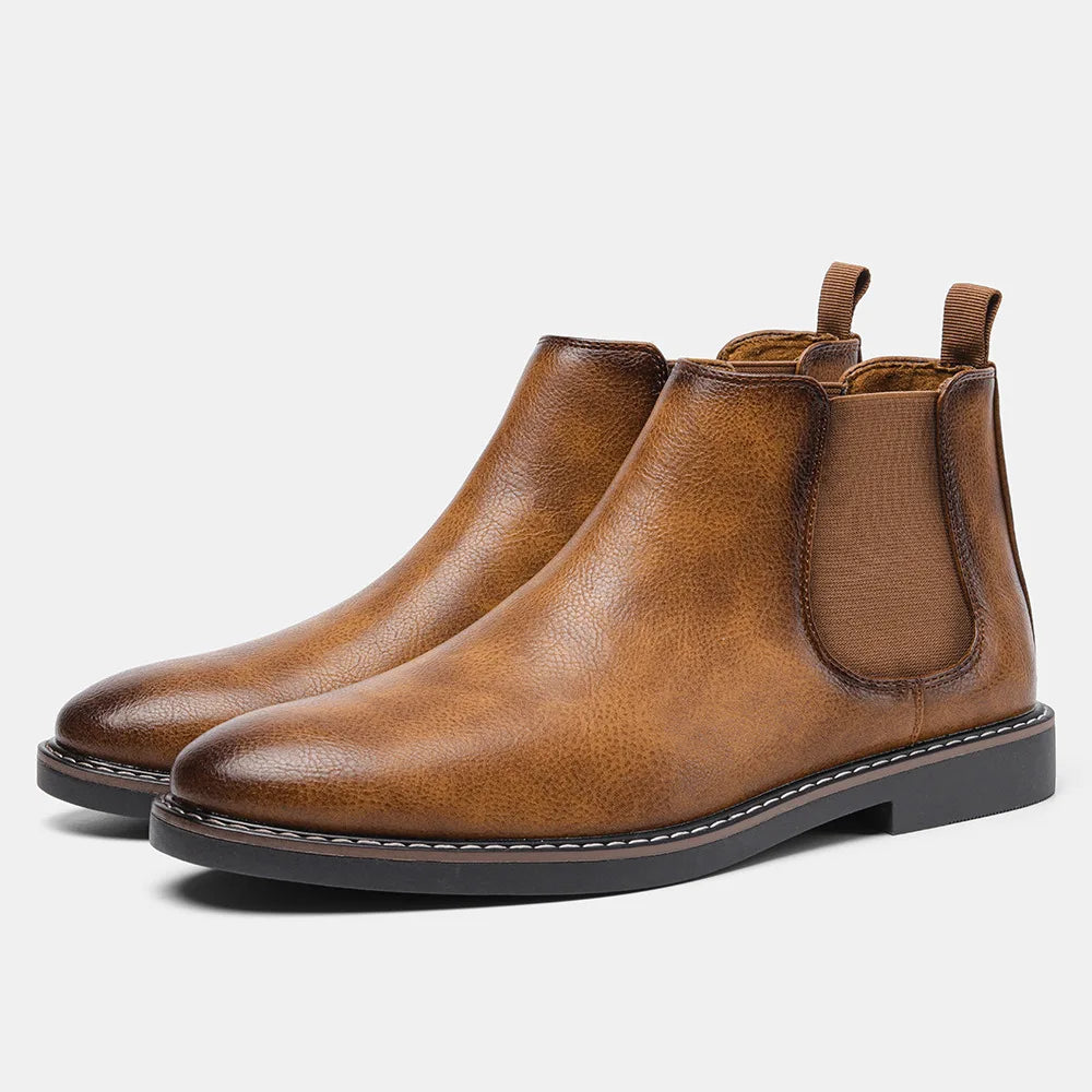 W&W Mode - Elegante Chelsea-Stiefeletten für Herren