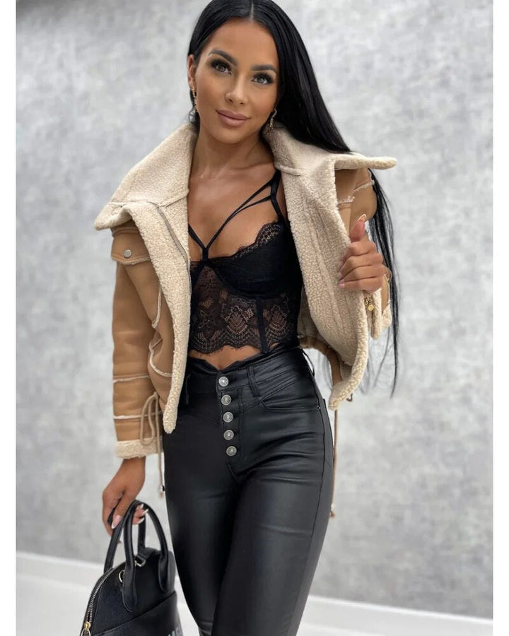Damen Lederjacke für den Alltag