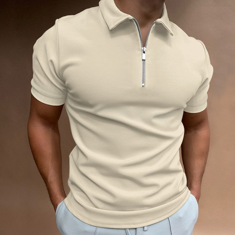 W&W Mode | Zip-Up Polo-Shirt