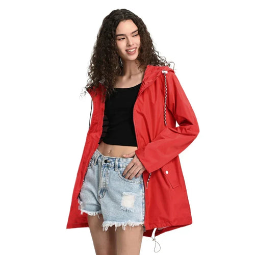 W&W Mode | Wasserdichte Regenjacke Für Damen