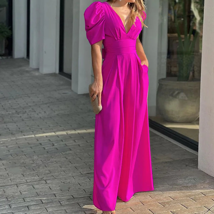 W&W Mode - Frauen Elegant Jumpsuit