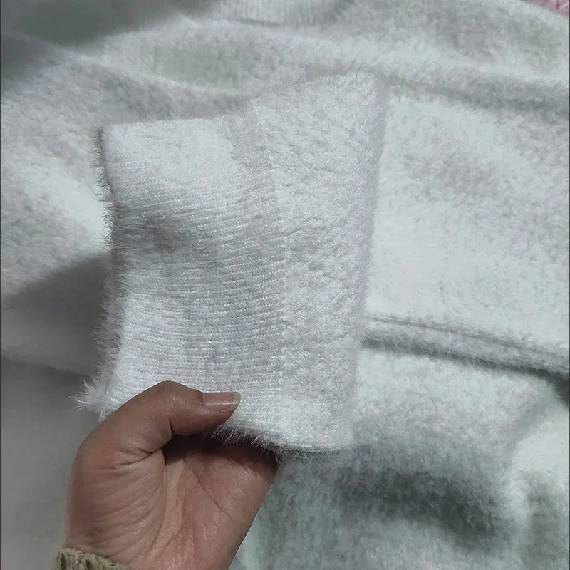 W&W Mode | Weich gestrickte Jacke mit Perlmuttknöpfen für Damen