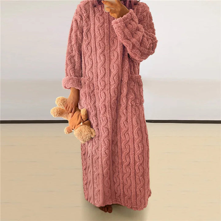 W&W Mode | Fleece Teddy Kleid