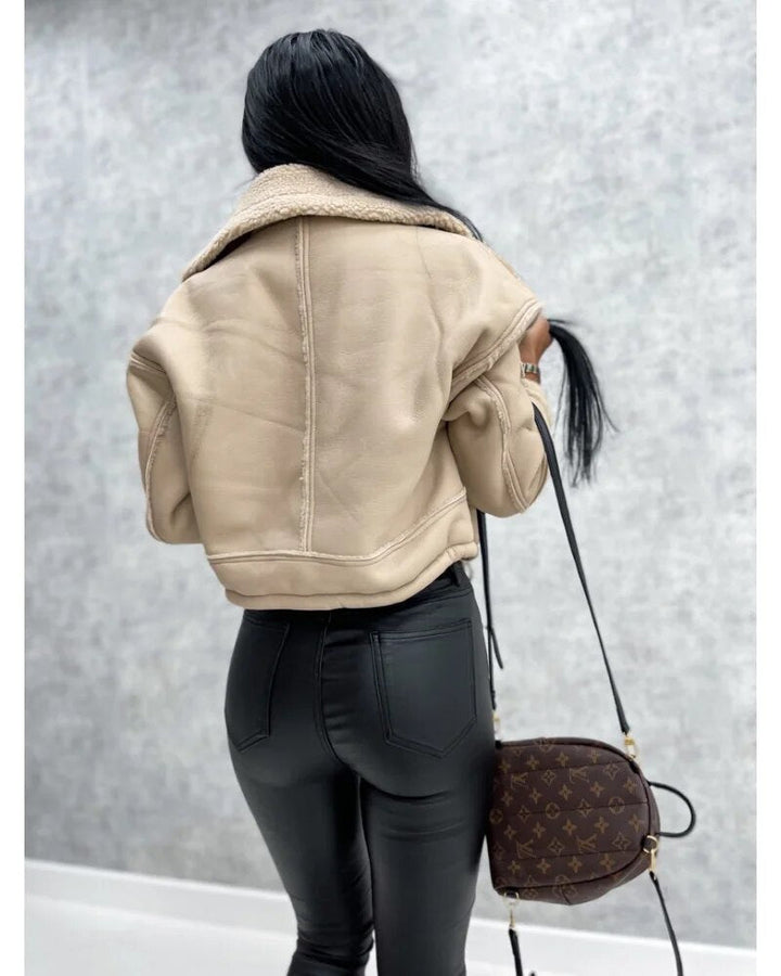 Damen Lederjacke für den Alltag