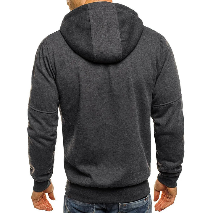 W&W Mode | Herren Kapuzenpullover mit Reißverschluss