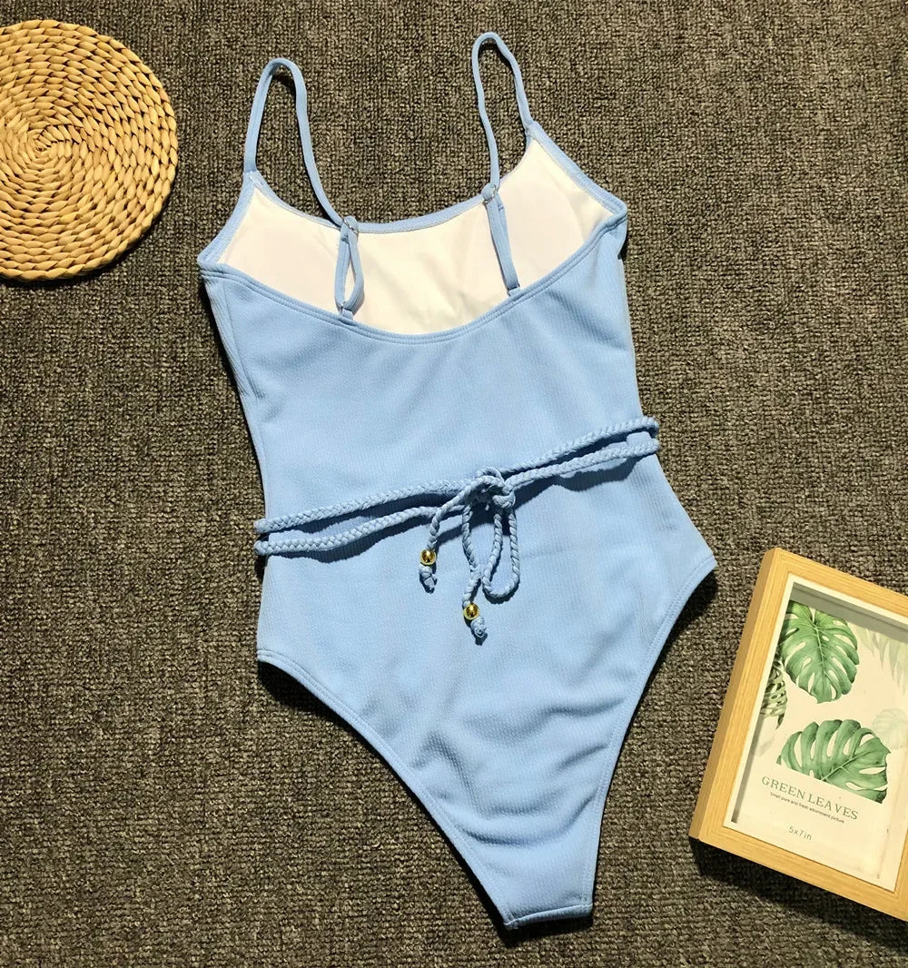 W&W Mode De Bain-Badeanzug mit Taillenbund