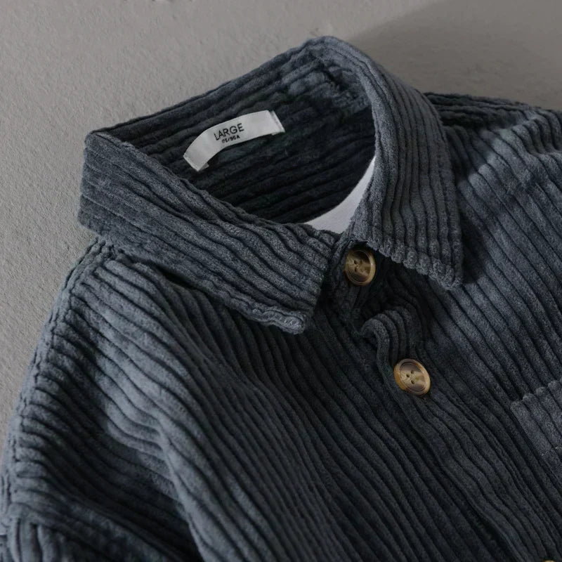 W&W Mode | Lässige Cordjacke Für Herren