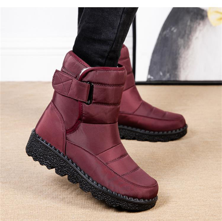 W&W Mode | Wasserdichte, gepolsterte Baumwollstiefel