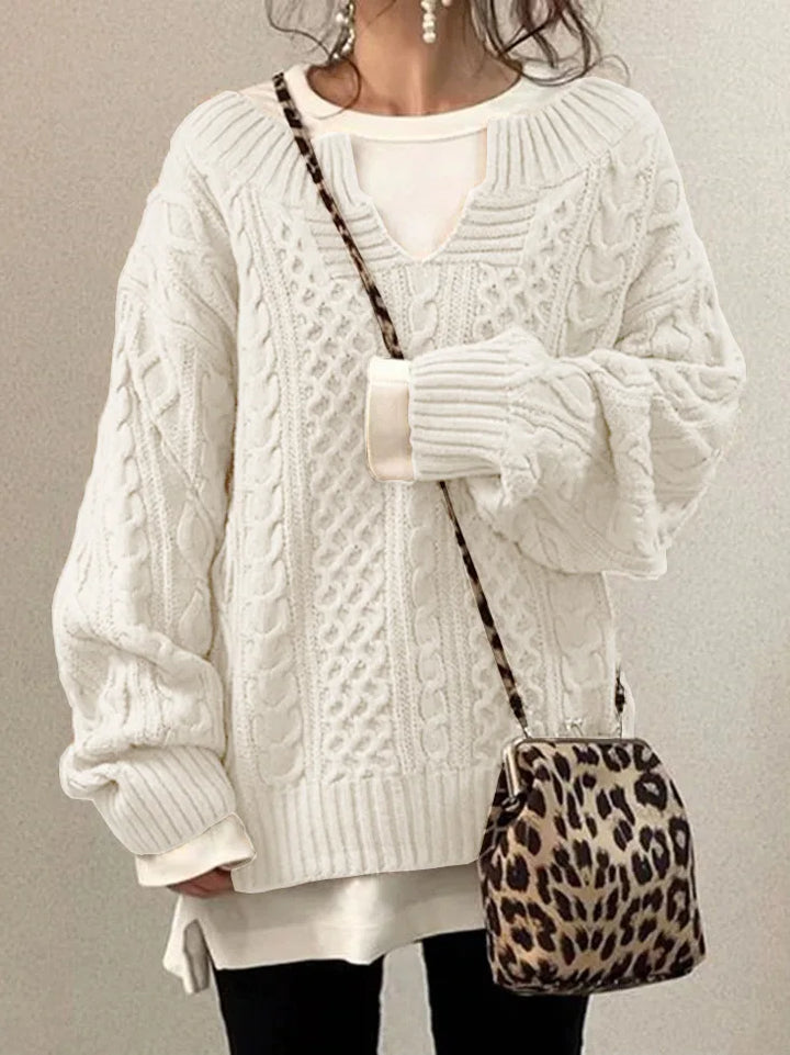 W&W Mode | Warmer Damenpullover | Gestrickt