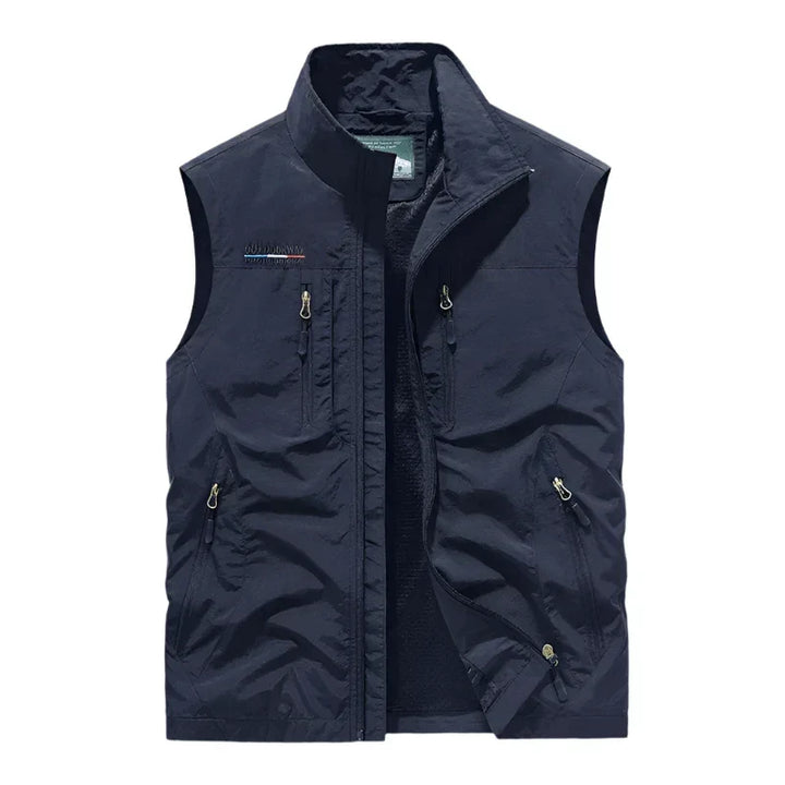 W&W Mode | Mehrfachtaschen Nylon Bodywarmer Für Herren