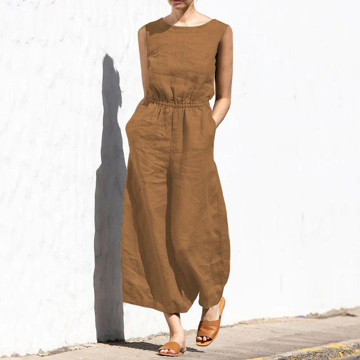 W&W Mode | Baumwoll Leinen Overall Design