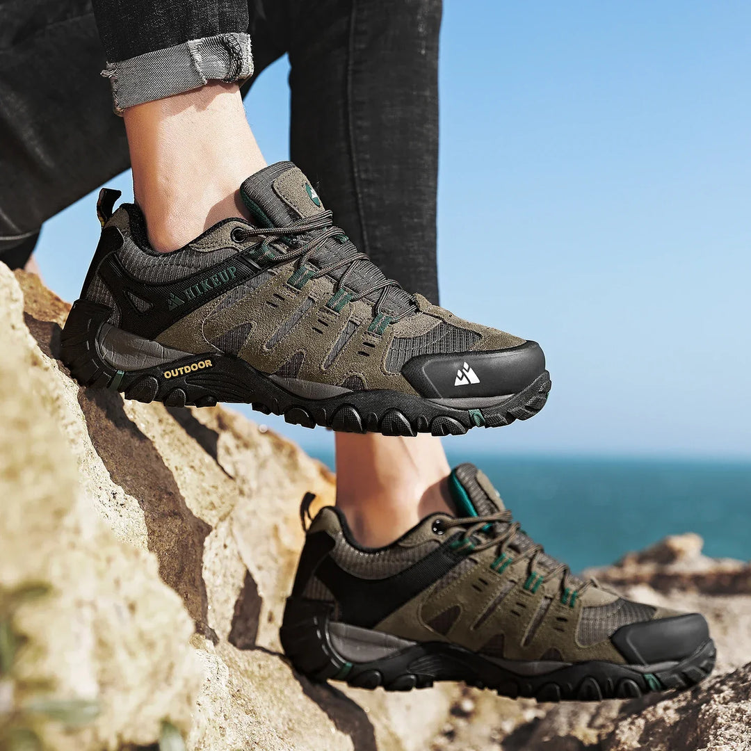 W&W Mode | Niedrig Wasserabweisende Wanderschuhe Mit Robuster Sohle Für Herren