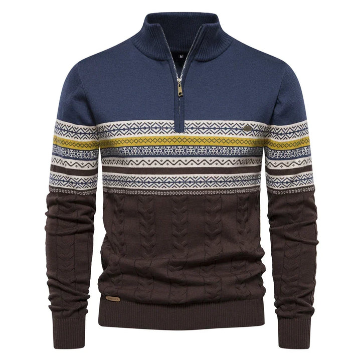 W&W Mode - Pullover mit Retro-Muster