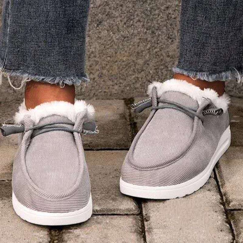 W&W Mode - Elegante Winter-Sneakers mit Fellfutter