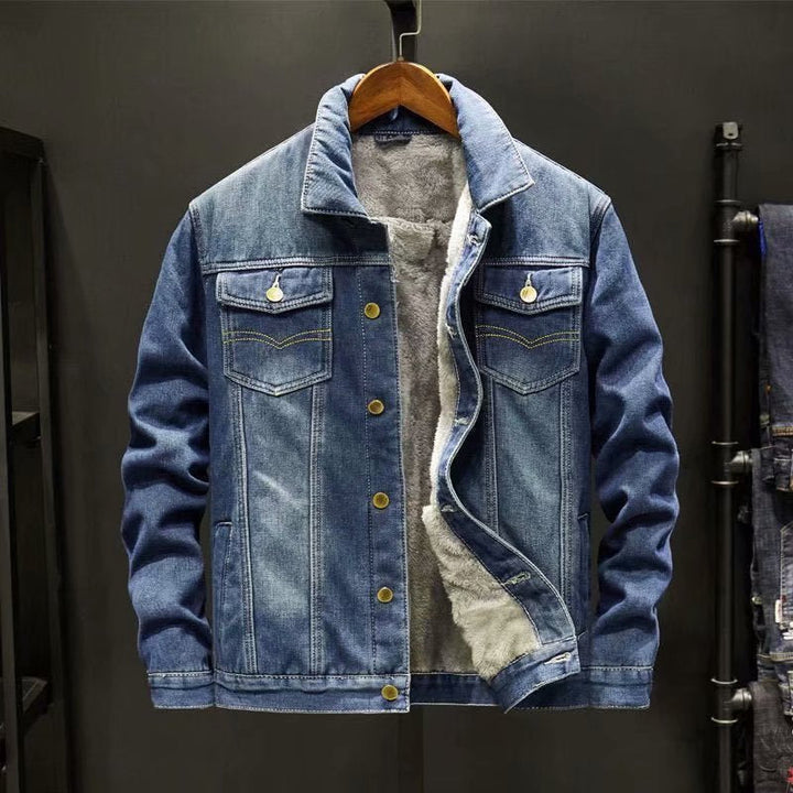 W&W Mode | Winter Herren Denim Jacke