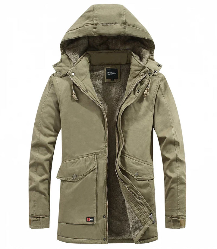 W&W Mode - Winterjacke mit Kapuze für Herren