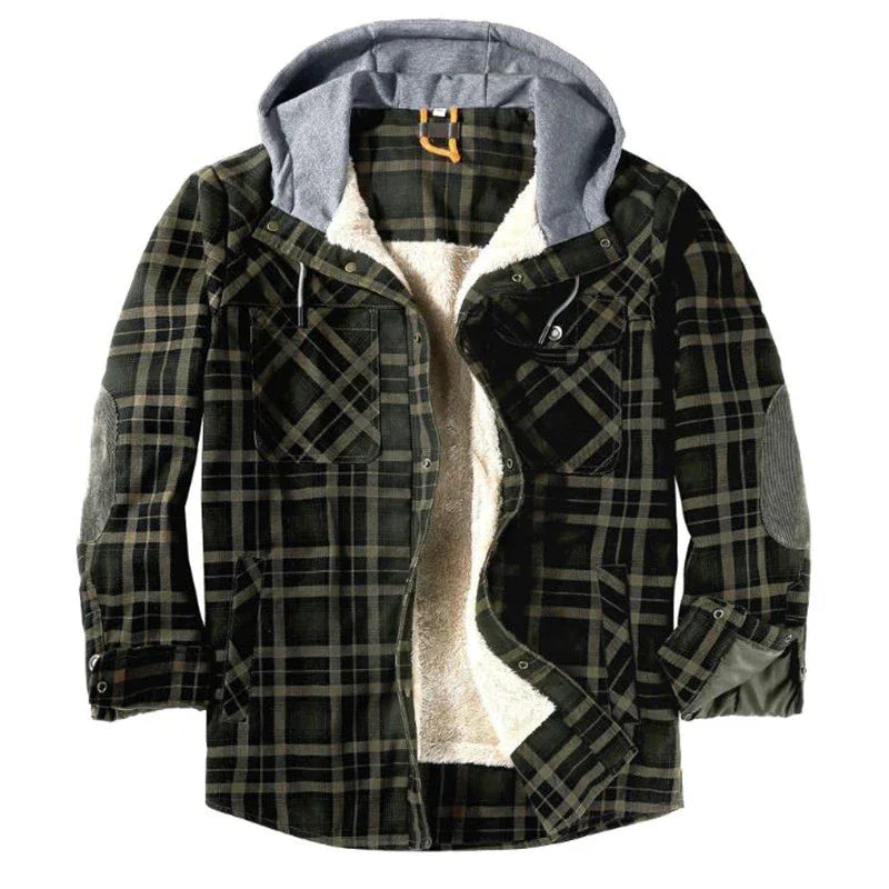 W&W Mode - Karierte Herrenjacke