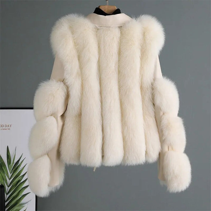 W&W Mode™ - Luxus Leder Pelz Jacke [Letzter Tag Rabatt]