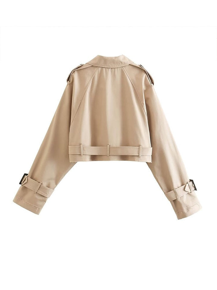 W&W Mode | Cropped Trenchcoat