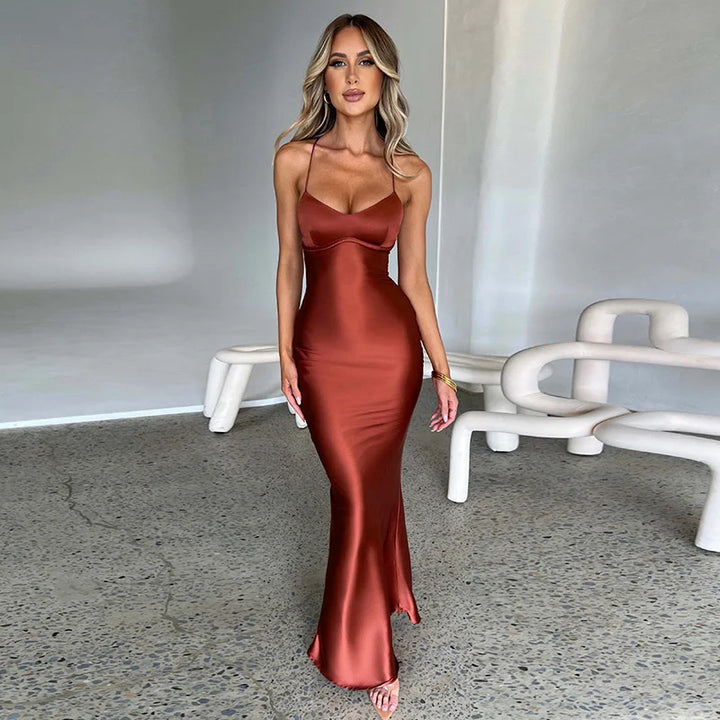 W&W Mode | Elegantes Maxikleid Mit Seitenschlitz Für Damen