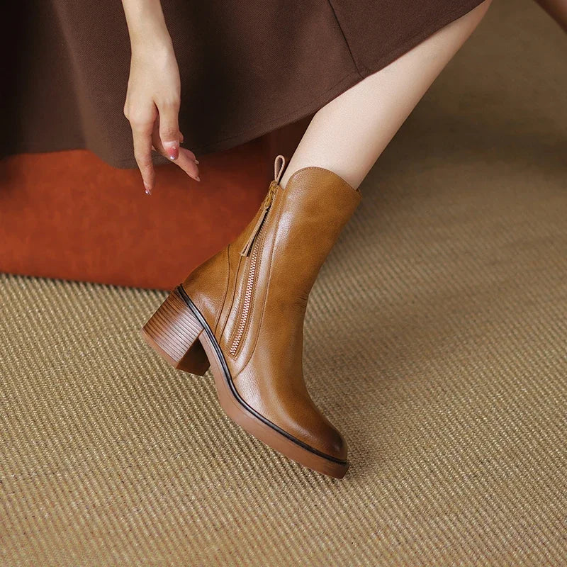 W&W Mode | Stilvolle Stiefel Aus Hochwertigem Leder