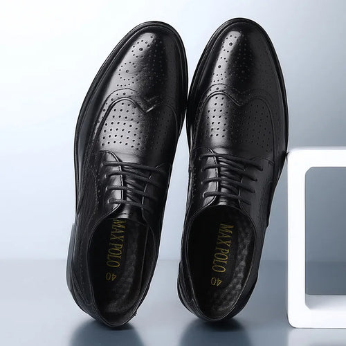 W&W Mode | Bequeme Oxford Herren Business Anzug Schuhe
