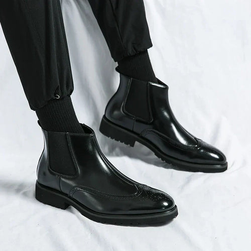 W&W Mode | Stiefel Aus Echtem Leder