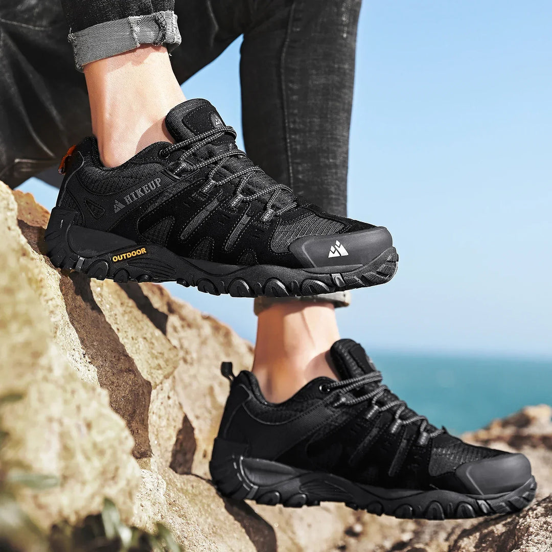 W&W Mode | Niedrig Wasserabweisende Wanderschuhe Mit Robuster Sohle Für Herren