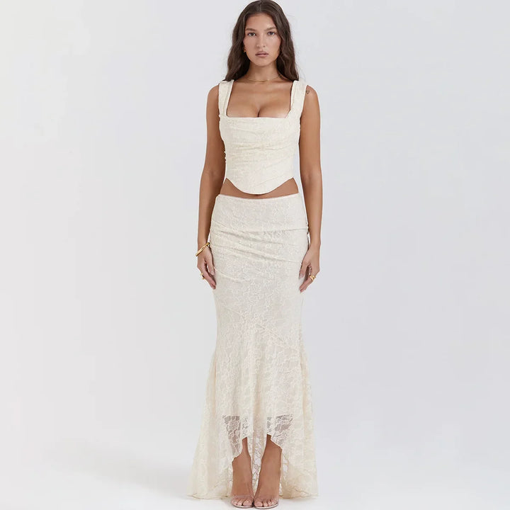 W&W Mode | Elegantes 2-teiliges Kleider-sat