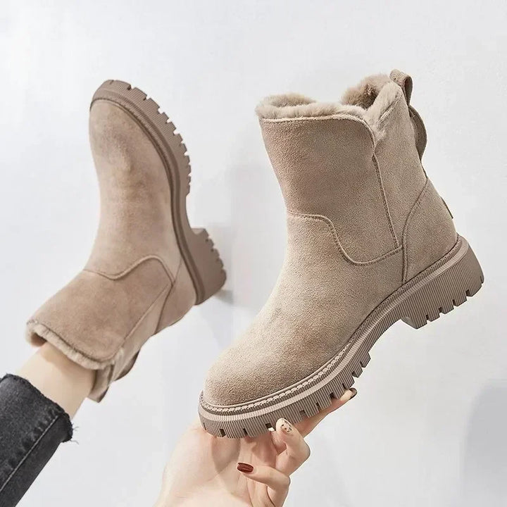 W&W Mode | Damen Winterstiefel mit Fellfutter