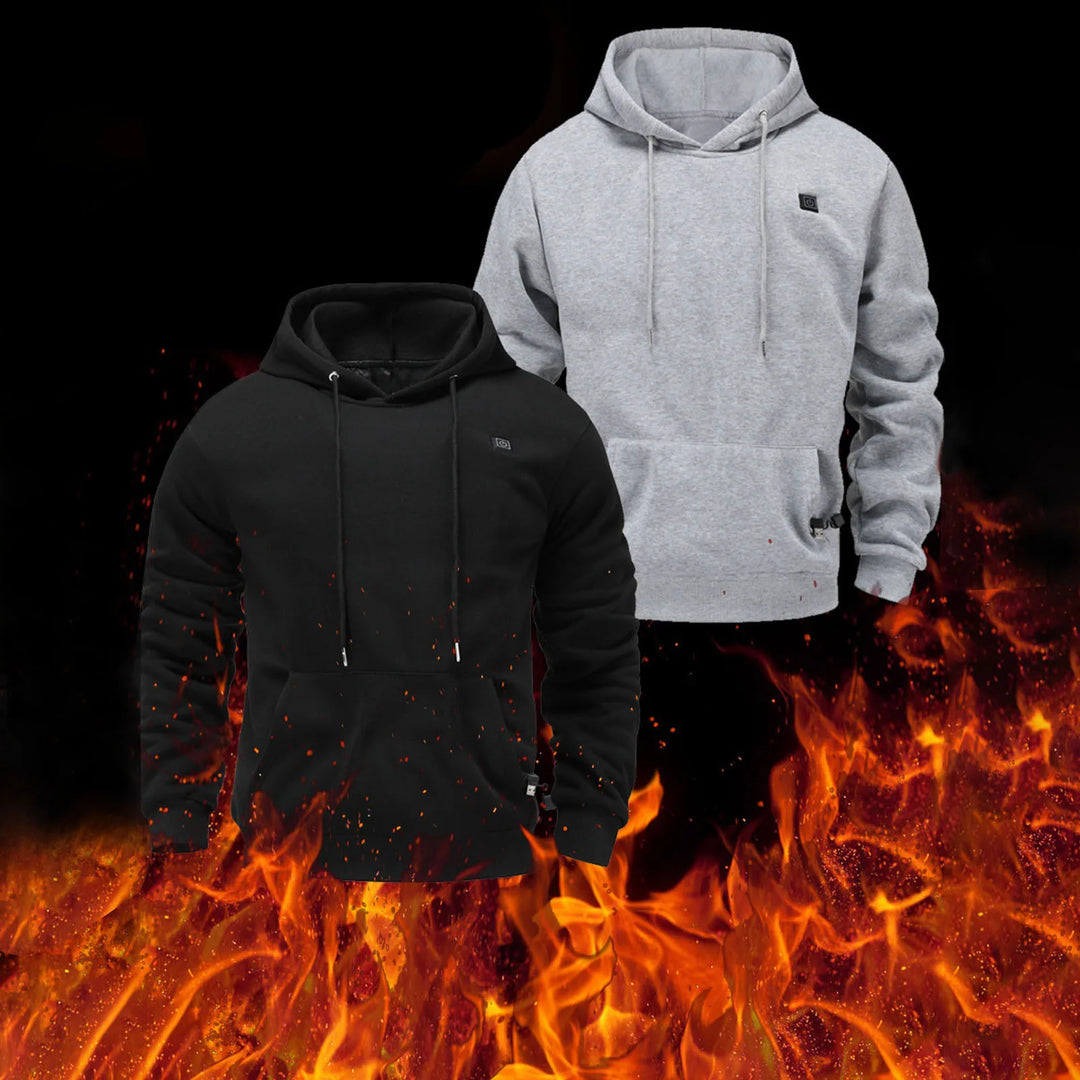 W&W Mode - Winter-Hoodie mit USB-Heizung
