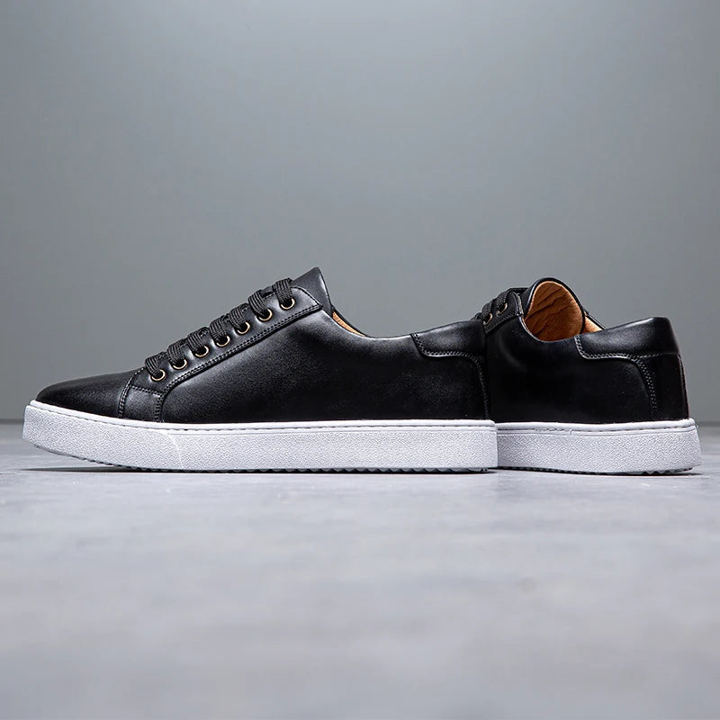 W&W Mode | Leren Herren Sneaker