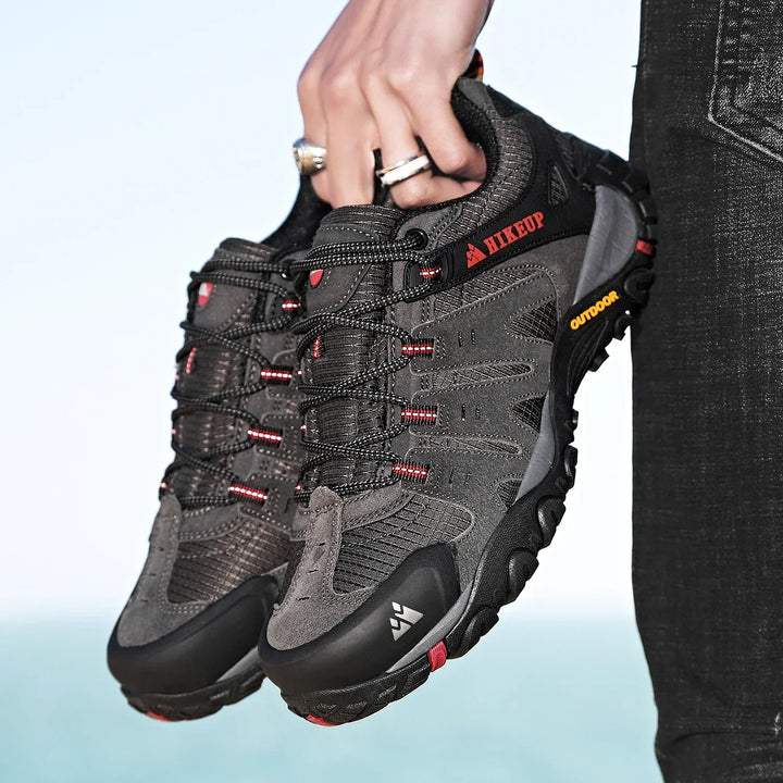 W&W Mode | Niedrig Wasserabweisende Wanderschuhe Mit Robuster Sohle Für Herren
