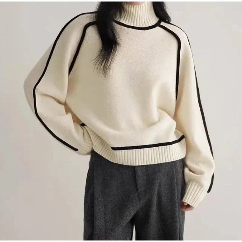W&W Mode | Warme Damen Rollkragenpullover || Winter