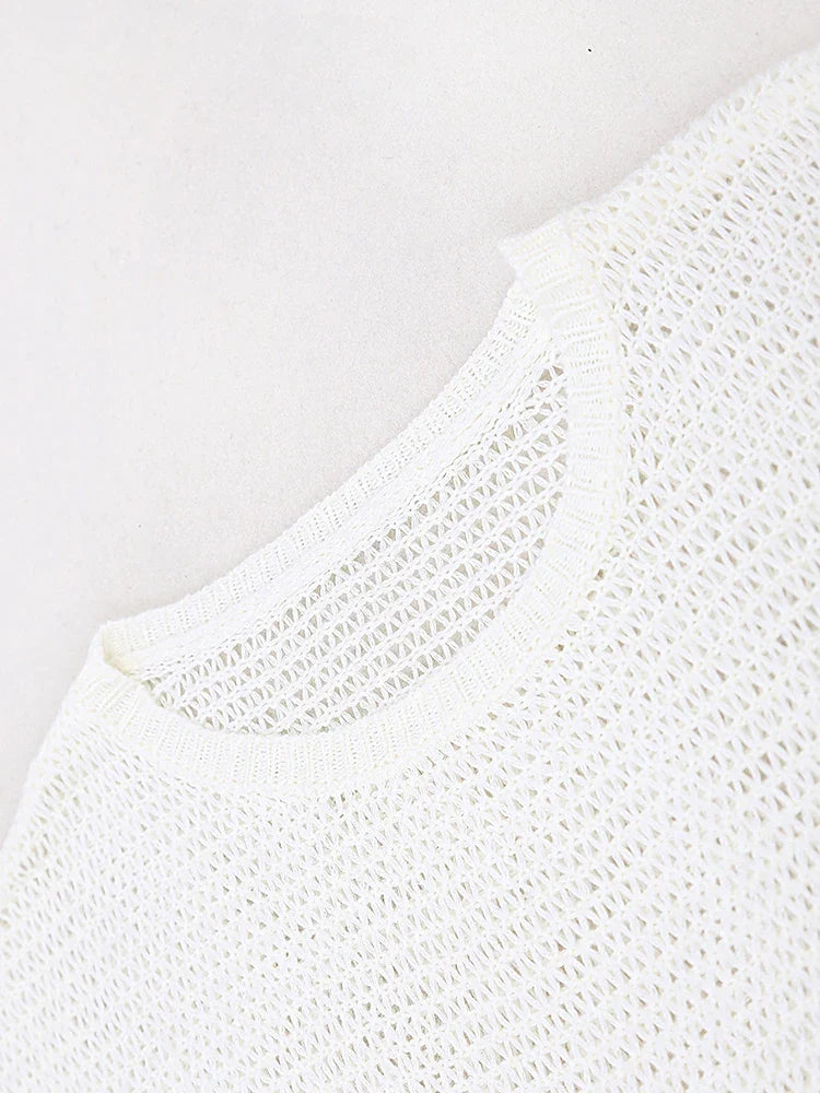 W&W Mode Boho Strick Sommerkleider