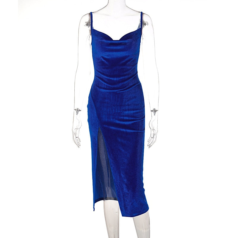 W&W Mode - Glamouröses Abendkleid mit Trägern