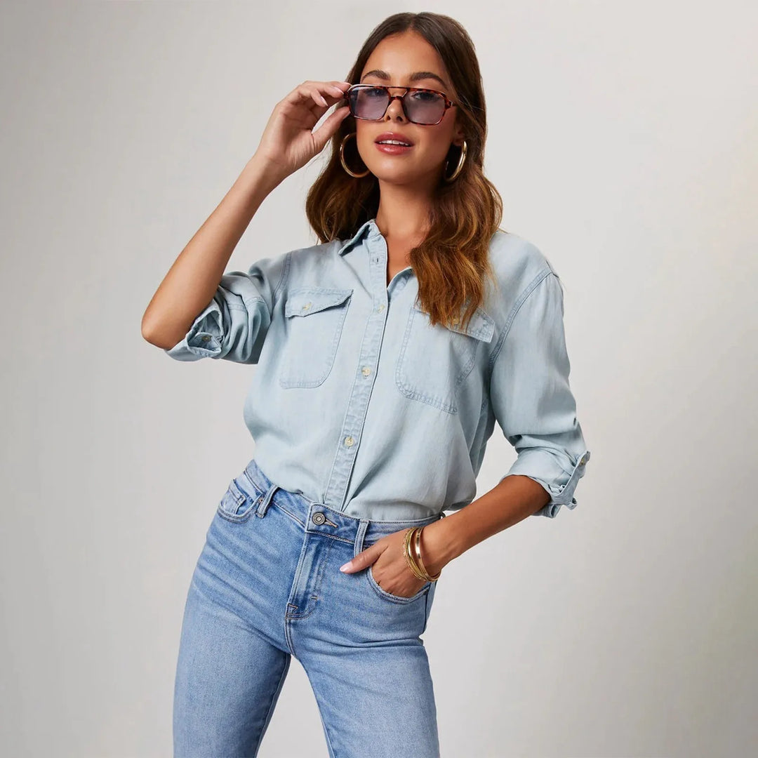 W&W Mode | Leichte Denim Hemden