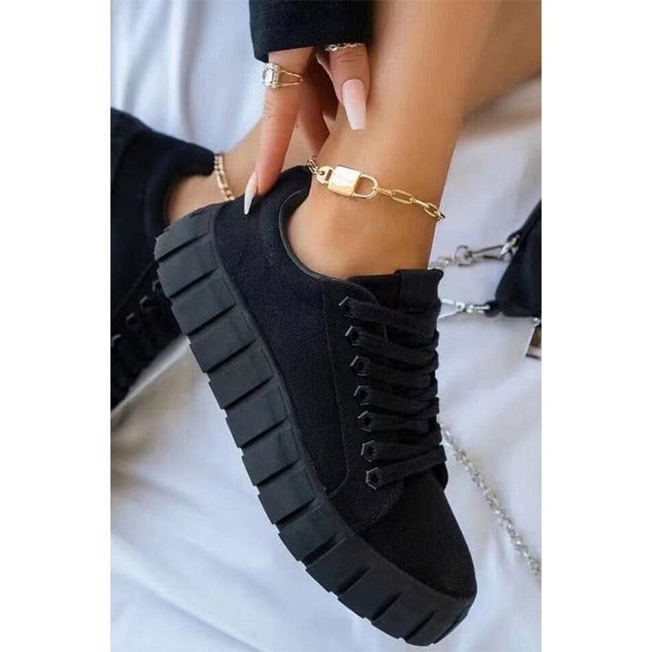W&W Mode | Modische orthopädische Damen Sportschuhe mit dicker Sohle