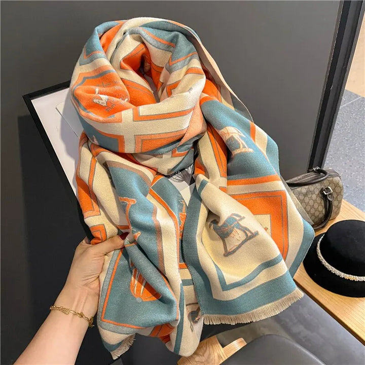 W&W Mode | Stylischer & Warmer Schal Für Frauen