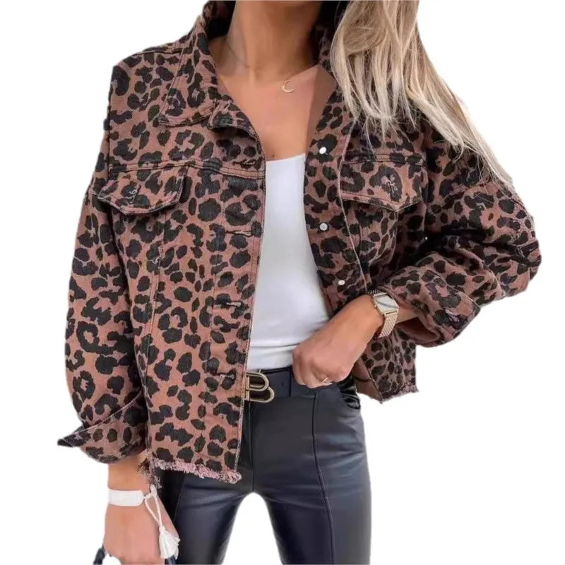 W&W Mode | Bequeme Schicke Leopardenjacke