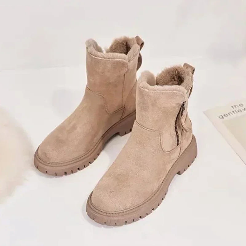 W&W Mode | Damen Winterstiefel mit Fellfutter