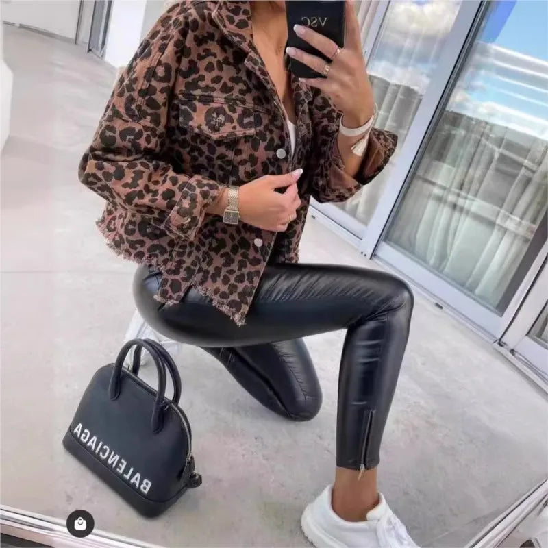 W&W Mode | Bequeme Schicke Leopardenjacke